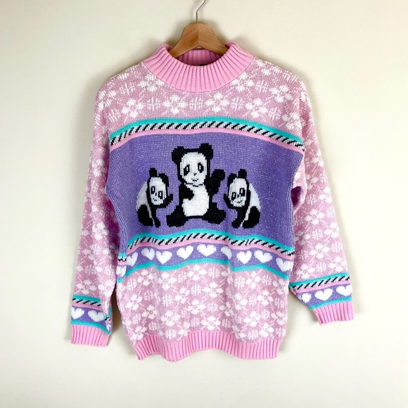 Vintage Rare 8s Pastel Panda Adele 
